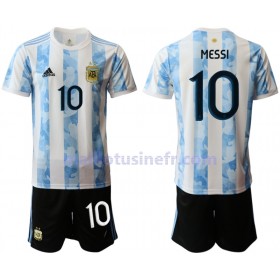 Maillot de Foot Argentine Lionel Messi 10 Domicile 2020 - Enfant